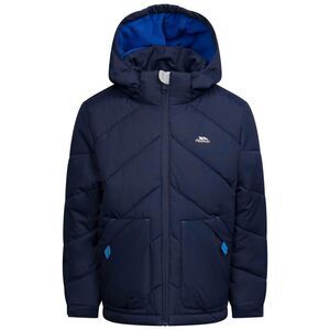 Trespass Boys Ryssa Logo Jacket / Navy